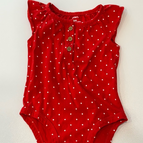 Carter's Other - Carter's Red Polka Dot Bodysuit